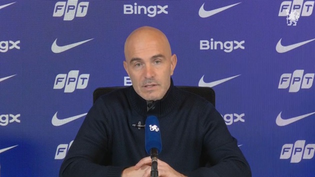 Maresca đã nói về phong độ sân khách của Chelsea.