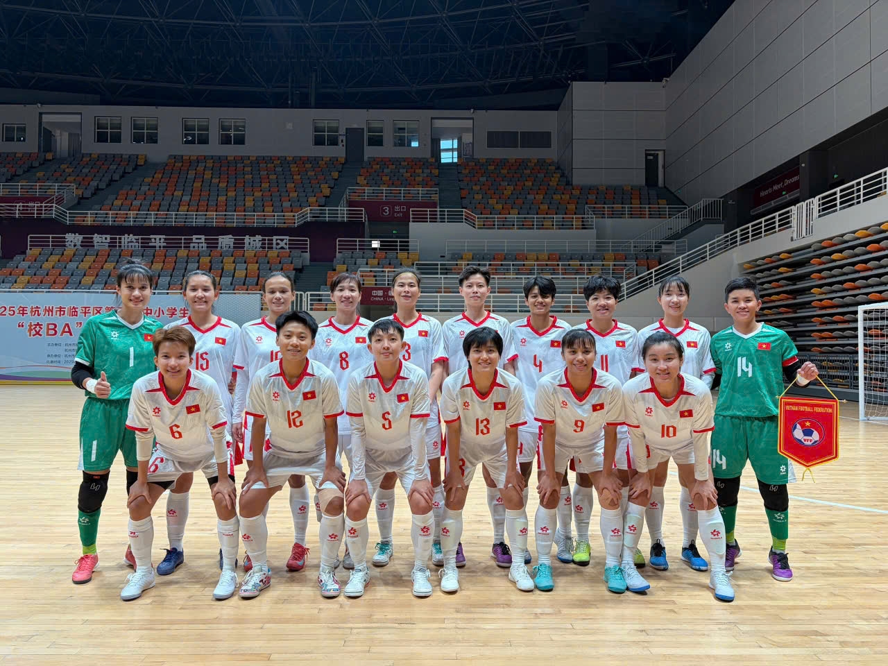 Đội tuyển Futsal nữ Việt Nam hướng đến SEA Games 33. Ảnh: VFF.