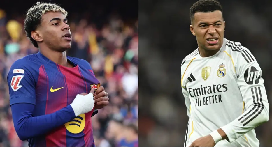 Yamal phá kỷ lục Champions League mà Mbappe nắm giữ.