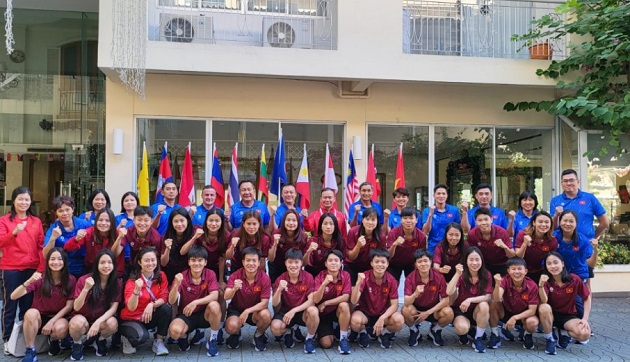 Ảnh bài viết ĐT nữ Việt Nam nhận sự tiếp lửa mạnh mẽ trước đại chiến