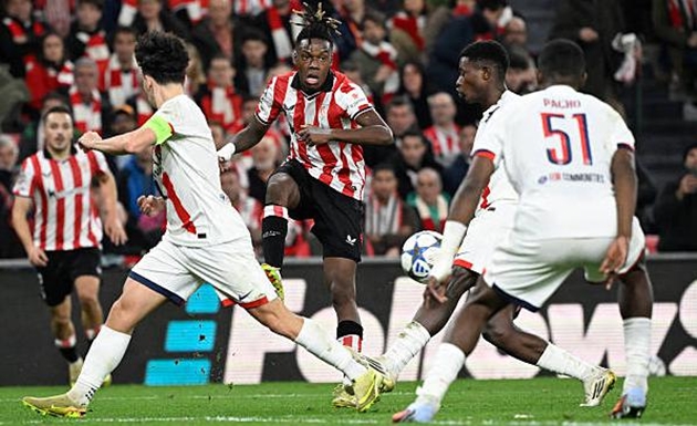 Athletic Bilbao chơi quả cảm để giữ lại 1 điểm.