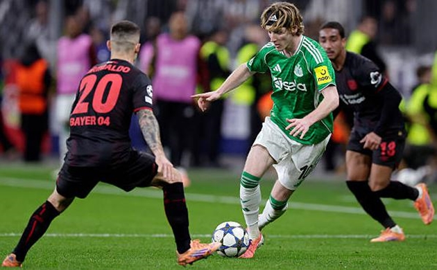 Newcastle United hòa Bayer Leverkusen trên sân khách.