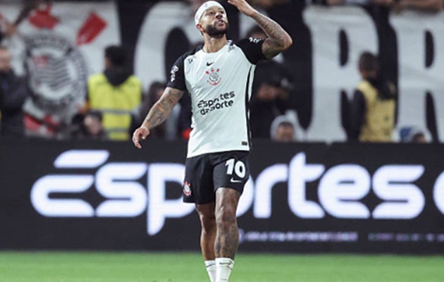 Ảnh bài viết Depay ghi bàn duy nhất, Corinthians thắng sát nút Cruzeiro