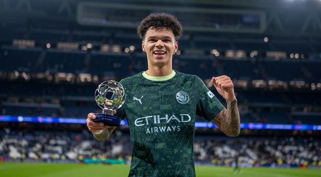 Ảnh bài viết Nico O'Reilly tỏa sáng tại Bernabeu: Thông điệp gửi Thomas Tuchel