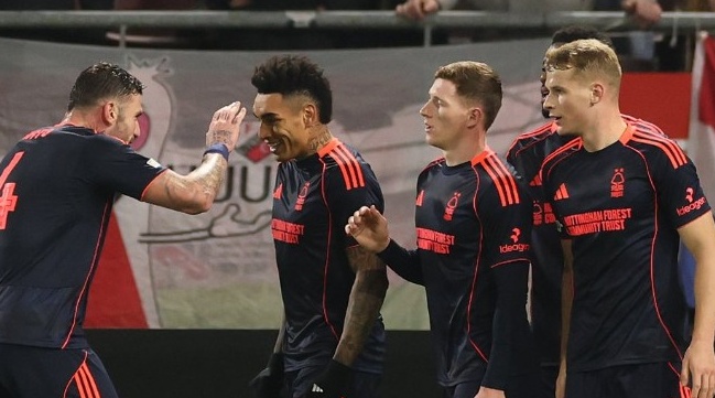 Nottingham ghi dấu ấn ở Europa League.