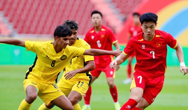 U22 Malaysia để thua dễ dàng U22 Việt Nam.