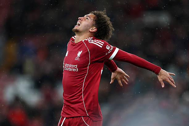 Ảnh bài viết Liverpool tổn thất nhân sự trước trận gặp Brighton, Kaide Gordon dính chấn thương