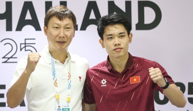 Ảnh bài viết SEA Games 33: U22 Việt Nam thăng hoa, HLV Kim Sang-sik hướng mục tiêu HCV