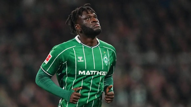 Boniface đang sa sút phong độ.