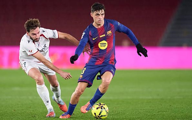 Ảnh bài viết Barca đánh bại Osasuna: Eric Garcia ca ngợi "chìa khóa" Pedri