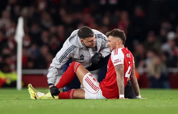 Ảnh bài viết Ben White chấn thương trong chiến thắng 2-1 của Arsenal trước Wolves