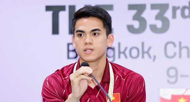 Khuất Văn Khang tự tin đối đầu U22 Philippines.