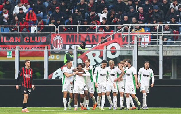Sassuolo cầm h&ograve;a Milan tr&ecirc;n s&acirc;n San Siro