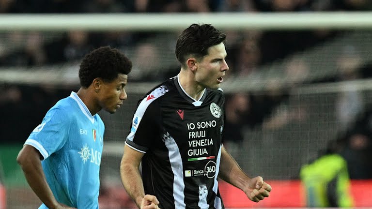 Ảnh bài viết Udinese 1-0 Napoli: Ekkelenkamp tỏa sáng, VAR từ chối hai bàn thắng