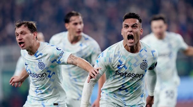 Ảnh bài viết Inter 2-1 Genoa: Lautaro Martinez và Bisseck giúp Nerazzurri leo lên đầu bảng Serie A