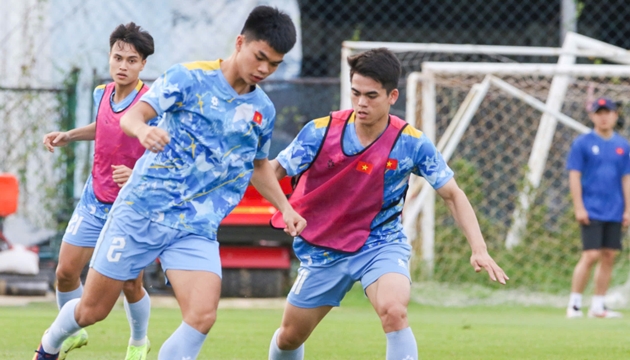 Ảnh bài viết U22 Việt Nam quyết chiến bán kết SEA Games 33: HLV Kim Sang-sik chuẩn bị kỹ lưỡng