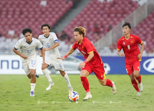 U22 Việt Nam được kỳ vọng đánh bại U22 Philippines.