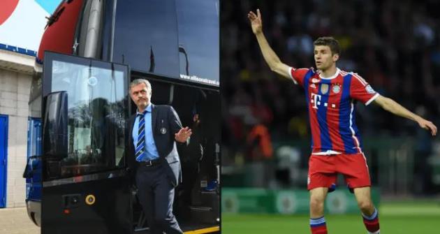 Mourinho nổi tiếng với câu 'dựng xe bus', còn Muller là một Raumdeuter.