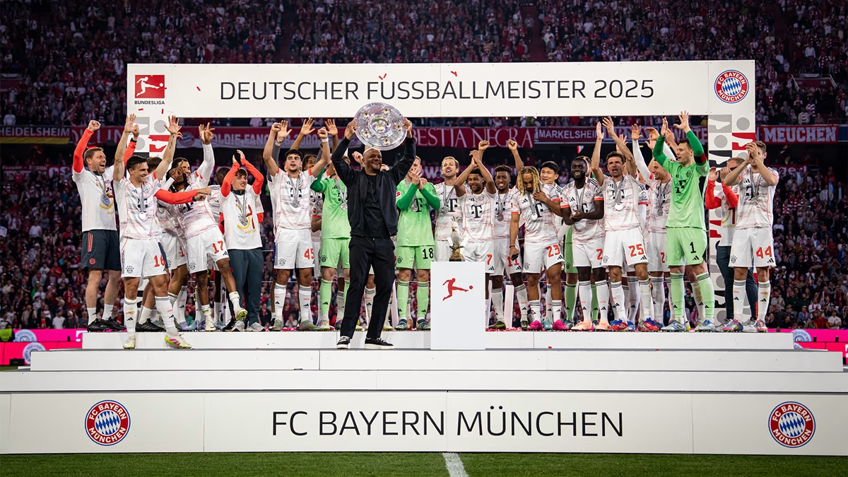 Bayern Munich cho thấy sự thống trị ấn tượng tại giải đấu hàng đầu nước Đức.