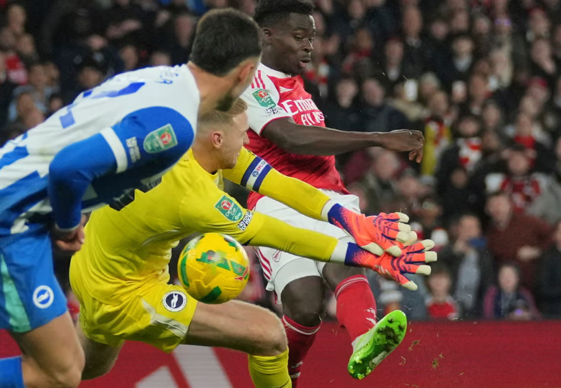 Arsenal chưa gặp quá nhiều trở lại ở EFL mùa này.