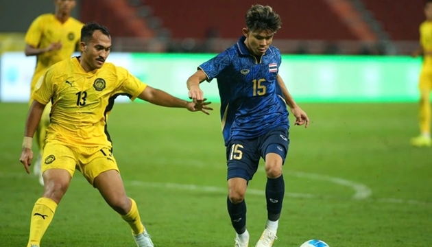 U22 Th&aacute;i Lan thắng Malaysia kh&ocirc;ng mấy thuyết phục.