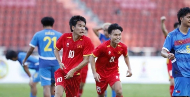 U22 Việt Nam gi&agrave;nh v&eacute; v&agrave;o chung kết SEA Games 33.