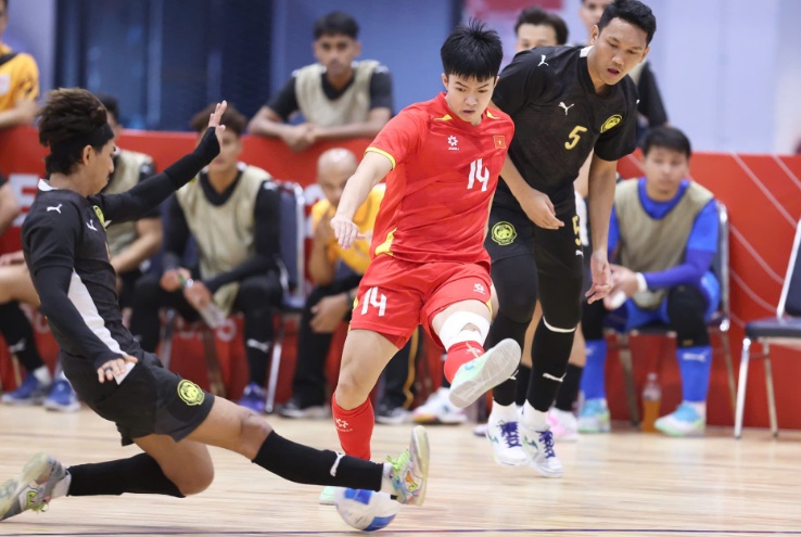 Futsal Việt Nam nhận thất bại.