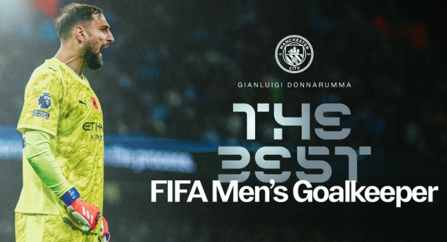 Ảnh bài viết Donnarumma giành giải thưởng Thủ môn xuất sắc nhất năm 2025 của FIFA