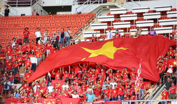 Các CĐV đang gặp khó trong việc mua vé trận chung kết SEA Games.