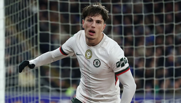 Garnacho quyết t&acirc;m hơn trong m&agrave;u &aacute;o Chelsea.