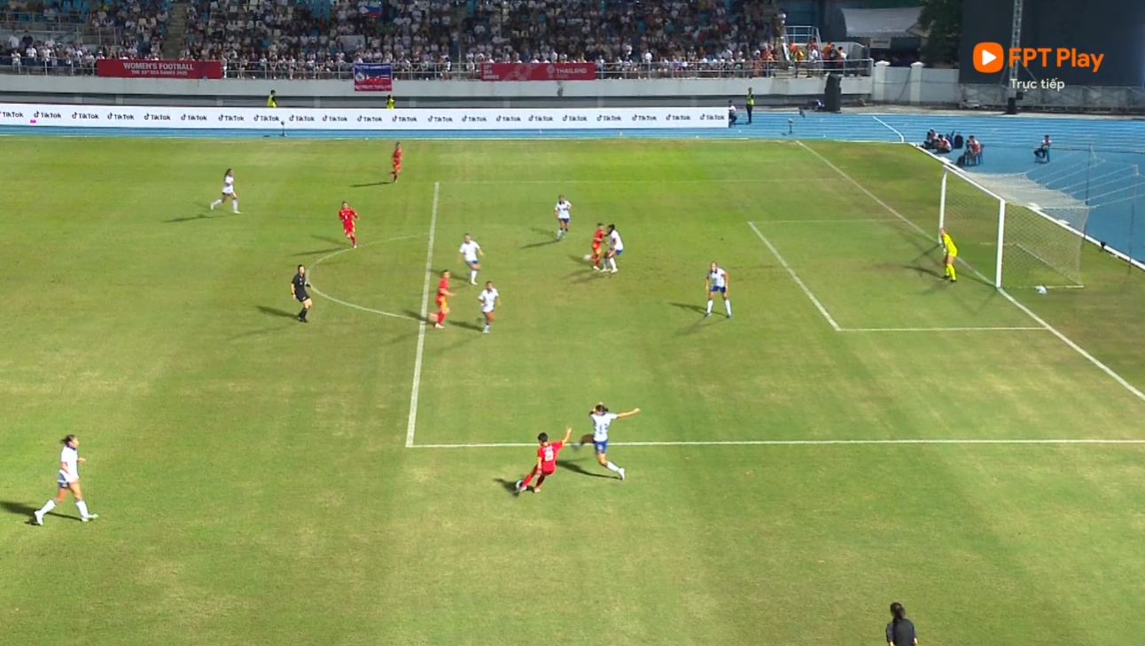 Ảnh bài viết Tuyển nữ Việt Nam bị từ chối bàn thắng hợp lệ, trọng tài mắc sai lầm nghiêm trọng