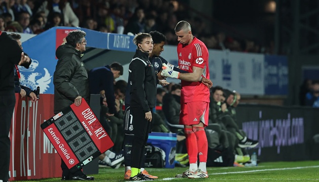 Lunin cứu Real Madrid khỏi hiệp phụ trước đội bóng hạng Ba