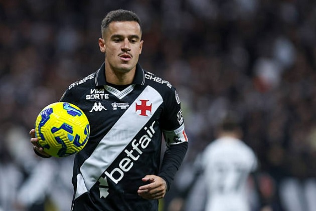 Coutinho chưa thể giúp Vasco da Gama có lợi thế dẫn bàn.