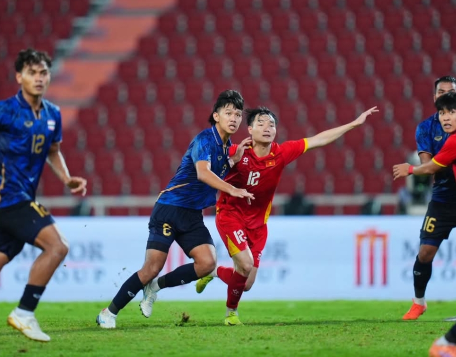 U22 Thái Lan thất bại ngay trên sân nhà.