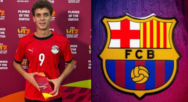 Barcelona hỏi mượn Hamza Abdelkarim.