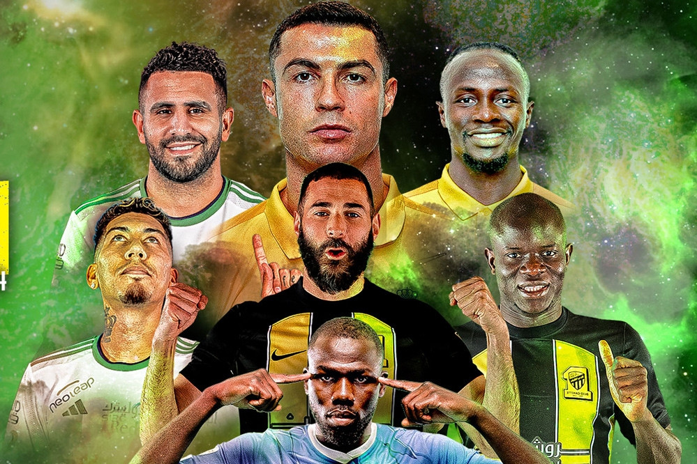 C&aacute;c đội b&oacute;ng h&agrave;ng đầu của Saudi Pro League nằm dưới 
