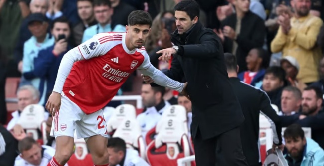 Ảnh bài viết Arteta cập nhật tình trạng của Havertz, Zubimendi, Gabriel