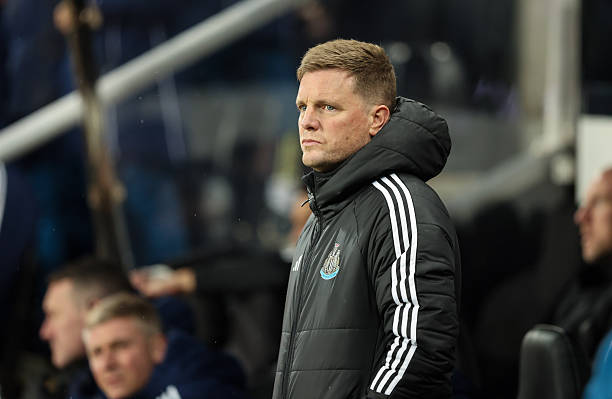 HLV Eddie Howe c&oacute; l&yacute; do để lo lắng về t&igrave;nh h&igrave;nh lực lượng của Newcastle United.