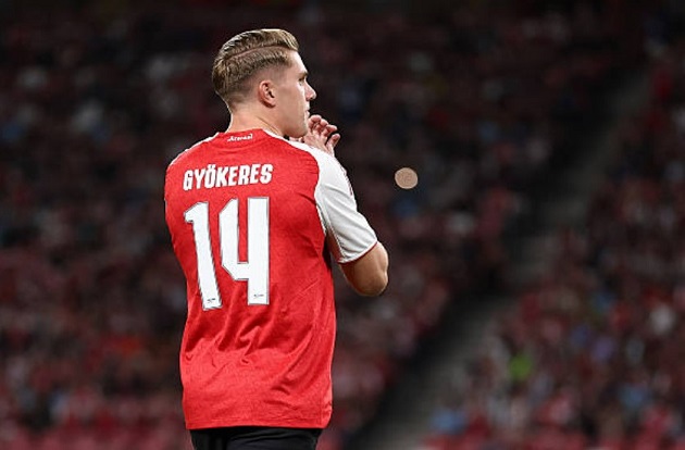 Ảnh bài viết Viktor Gyokeres gây thất vọng tại Arsenal ở Ngoại hạng Anh