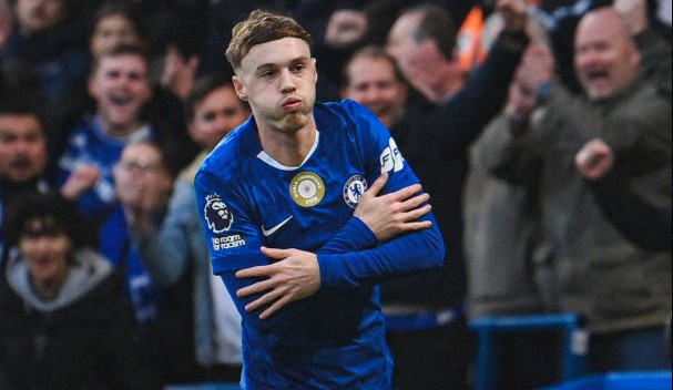 Palmer trong m&agrave;u &aacute;o Chelsea.