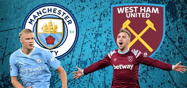 Ảnh bài viết Soi trận Man City vs West Ham: Haaland, Cherki thử lửa West Ham