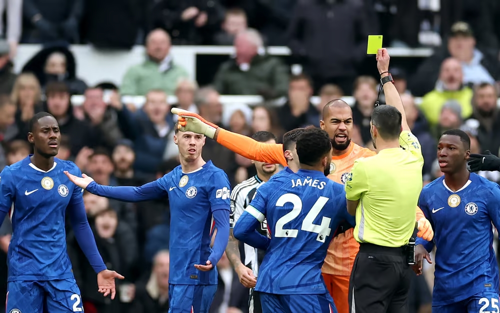 Ảnh bài viết Chelsea bị FA phạt tiền vì nhận 7 thẻ vàng trước Newcastle