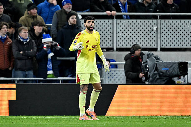 David Raya chơi xuất sắc cùng Arsenal.