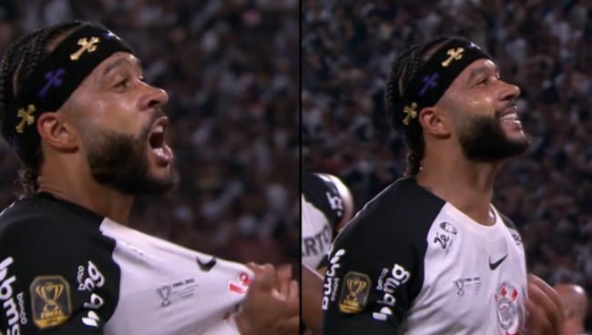 Depay ghi b&agrave;n quyết định gi&uacute;p Corinthians đ&aacute;nh bại Vasco da Gama.