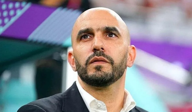 Người Morocco đang đặt kỳ vọng vào HLV Regragui