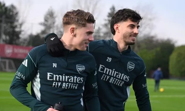 Ảnh bài viết Havertz tăng tốc hồi phục trước Carabao Cup