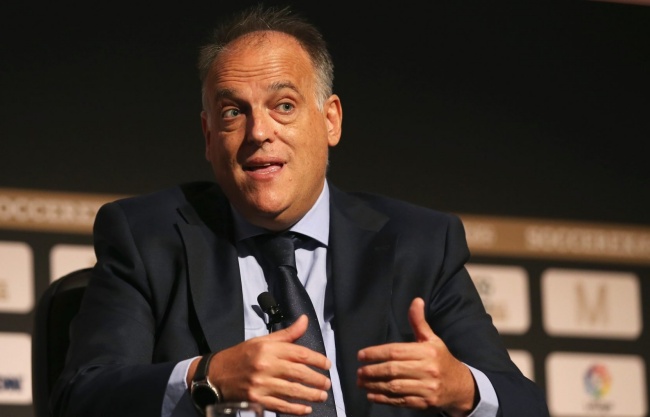 Ảnh bài viết Tebas: Real Madrid đang đối đầu cả La Liga bằng chiến dịch truyền thông