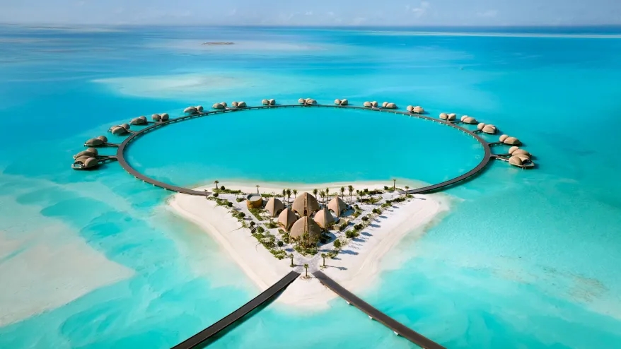 Đảo Nujuma ở biển Đỏ.