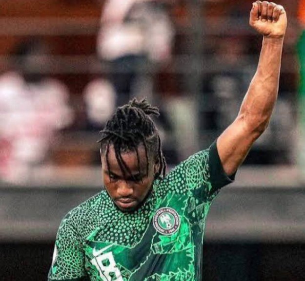 Lookman ghi bàn cho Nigeria.