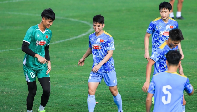 U23 Việt Nam rèn thể lực trước thềm U23 Châu Á 2026.